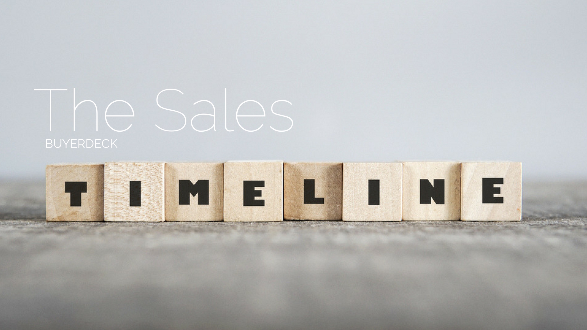 sales timeline, sales cycle
